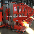 mobile vertical hydraulic man lift one man aluminum telescopic lift